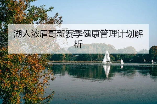 湖人浓眉哥新赛季健康管理计划解析